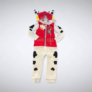Nickelodeon Red and White Superhero Kids Costume